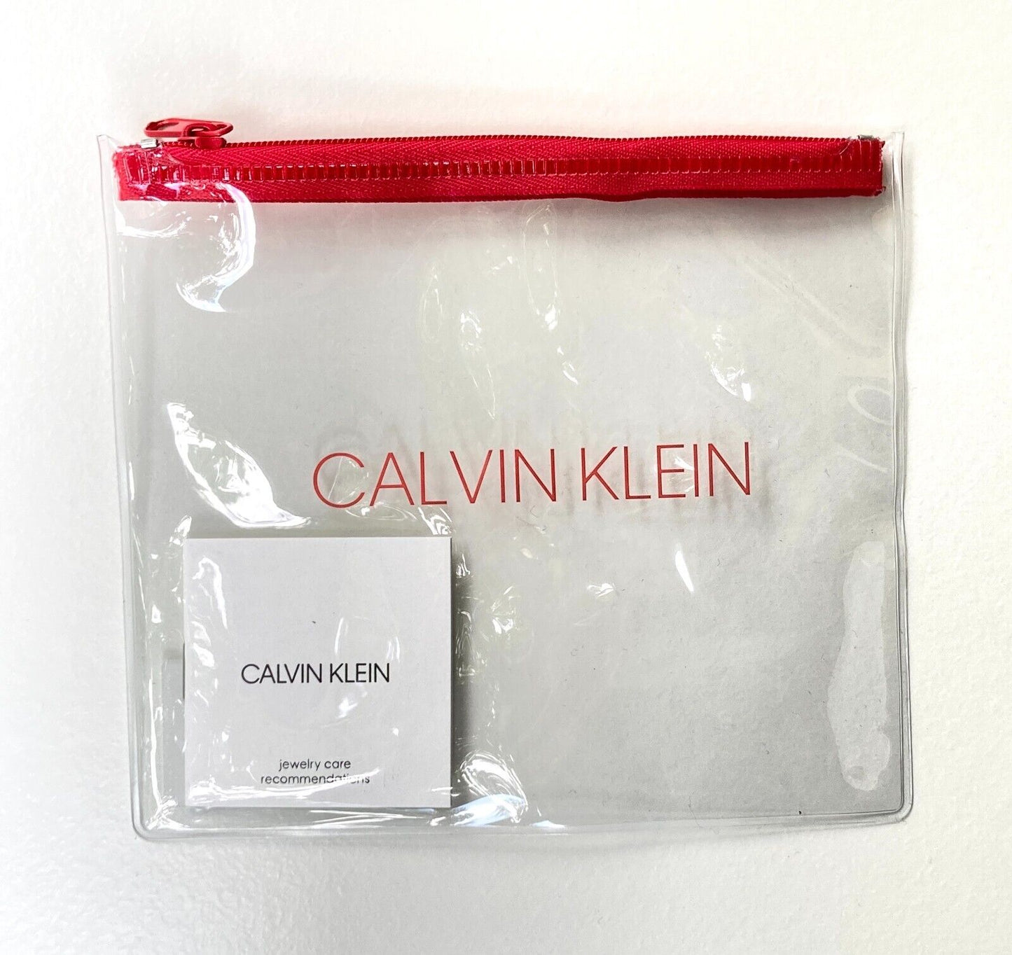 Neu CALVIN KLEIN UNISEX TRICOLOR STAHLARMBAND KJJFMB39020M - SILBER, BLAU, ROT