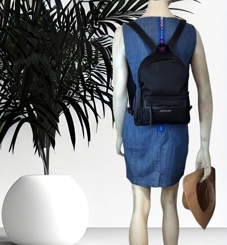 LONGCHAMP LE PLIAGE NEO MITTELGROSSER RUCKSACK - SCHWARZ