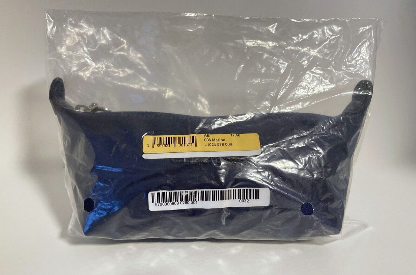 Neu LONGCHAMP DAMEN LE PLIAGE NEO KOSMETIKETUI - MARINEBLAU