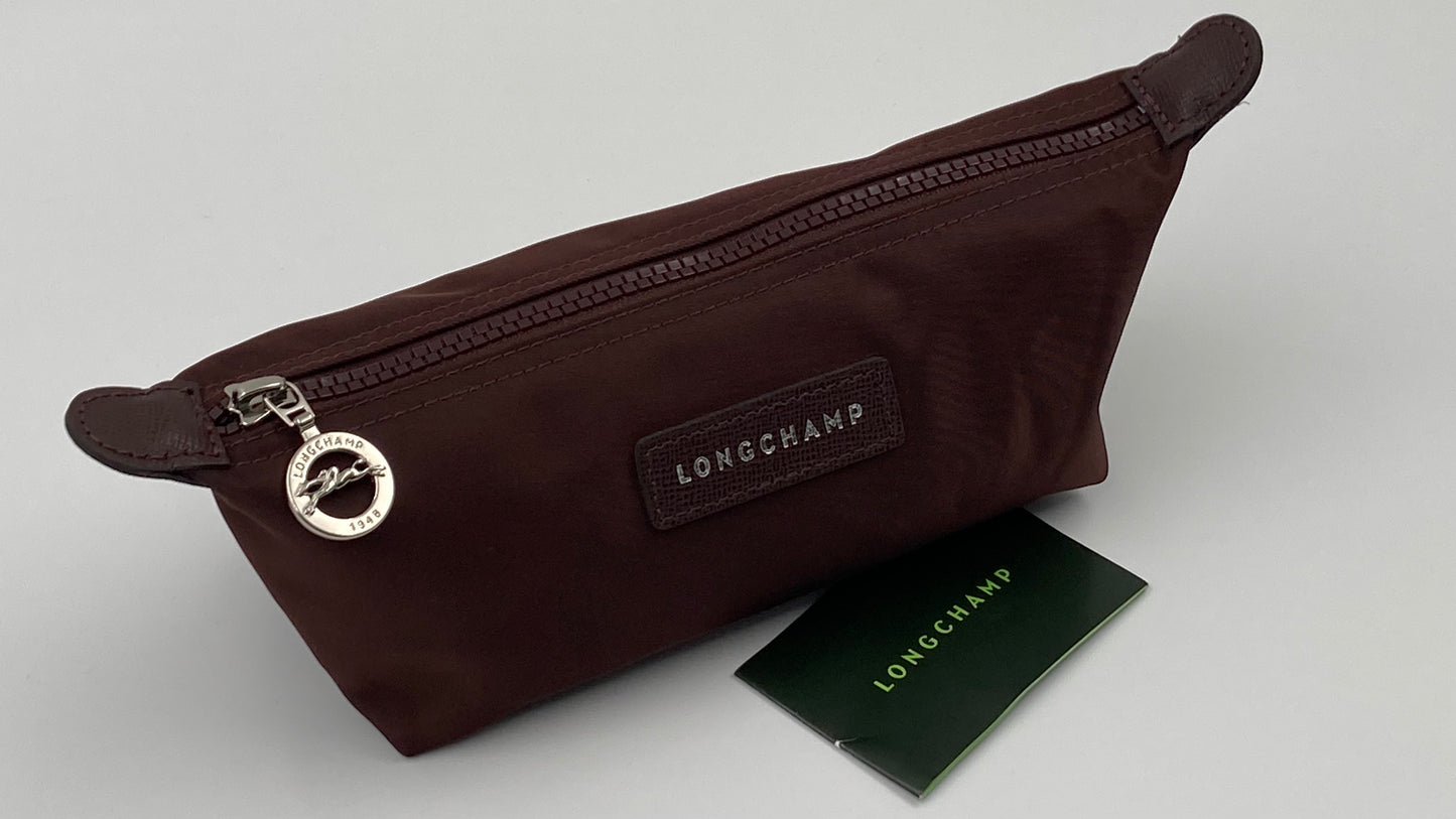 LONGCHAMP LE PLIAGE NEO COSMATIC CASE - CHOCOLATE