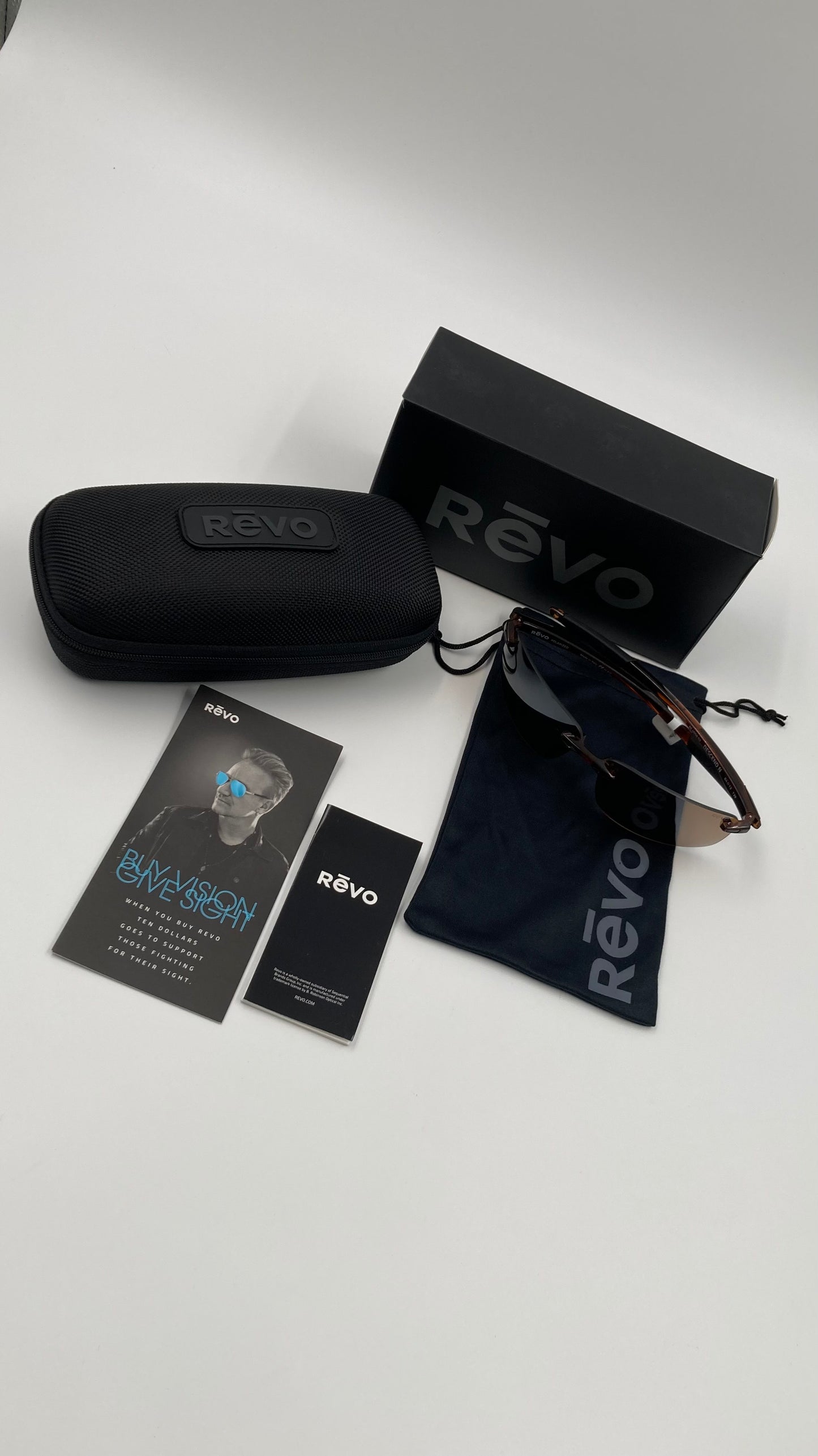 *NEW* REVO DESCEND N RE4059 SUNGLASSES - CRYSTAL BRONZE