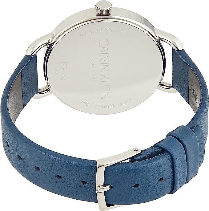 New Swiss Made CALVIN KLEIN Even Quartz Blue Dial Ladies Watch