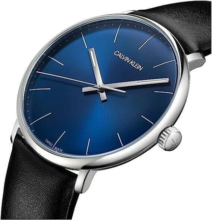 New Swiss Made CALVIN KLEIN High Noon Quartz Blue Dial Men's Watch