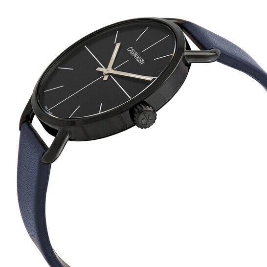 New Swiss Made CALVIN KLEIN Even Quartz Blue Dial Ladies Watch