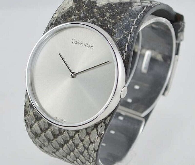 New Swiss Made CALVIN KLEIN Spellbound Grey Dial Ladies Watch