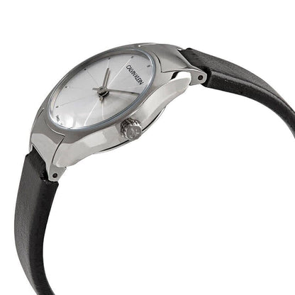 New Swiss Made CALVIN KLEIN Classic Quartz Silver Dial Ladies Watch