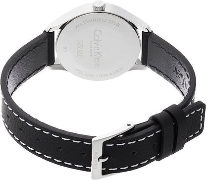 New Swiss Made CALVIN KLEIN Endless Quartz Black Dial Ladies Watch