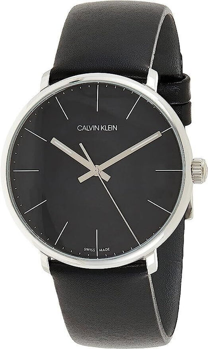 New Swiss Made CALVIN KLEIN High Noon Quartz Black Dial Men's Watch