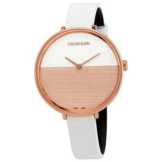 New Swiss Made CALVIN KLEIN Rise Quartz Ladies Watch