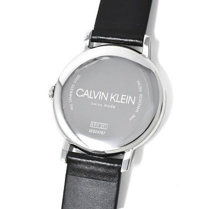 New Swiss Made CALVIN KLEIN Established Quartz Blue Dial Men's Watch