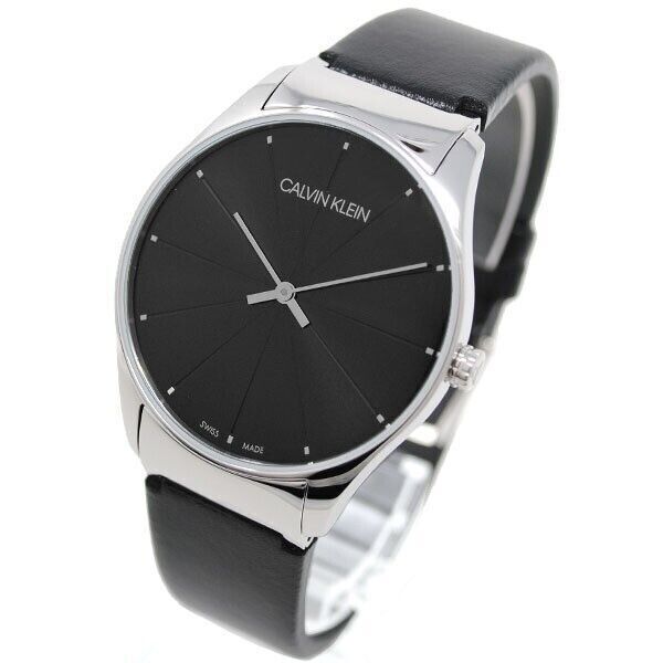 New Swiss Made CALVIN KLEIN Classic Quartz Black Dial Ladies Watch