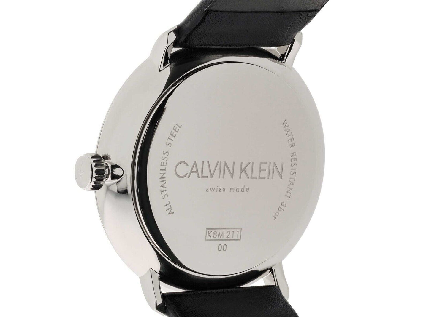 New Swiss Made CALVIN KLEIN High Noon Quartz Black Dial Men's Watch