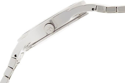 New Swiss Made CALVIN KLEIN Whirl Silver Dial Stainless Steel Ladies Watch