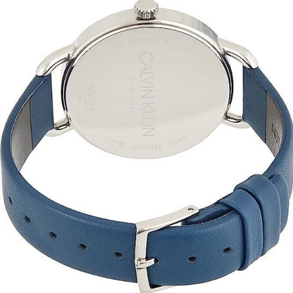 New Swiss Made CALVIN KLEIN Even Quartz Blue Dial Ladies Watch