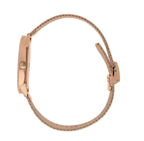 Neue, in der Schweiz hergestellte CALVIN KLEIN Minimal Quartz Damenuhr mit silbernem Zifferblatt