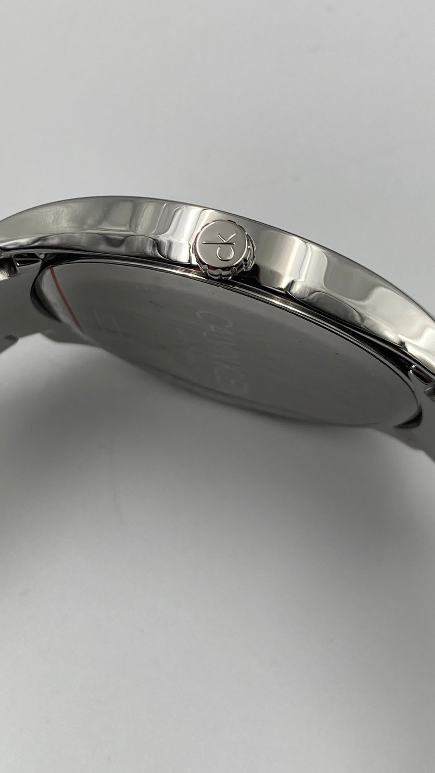 New Swiss Made CALVIN KLEIN Watch Classic Quartz Black Dial Men's Watch