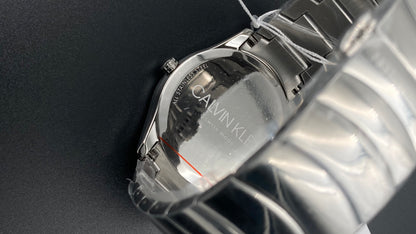 New Swiss Made CALVIN KLEIN Watch Classic Quartz Black Dial Men's Watch