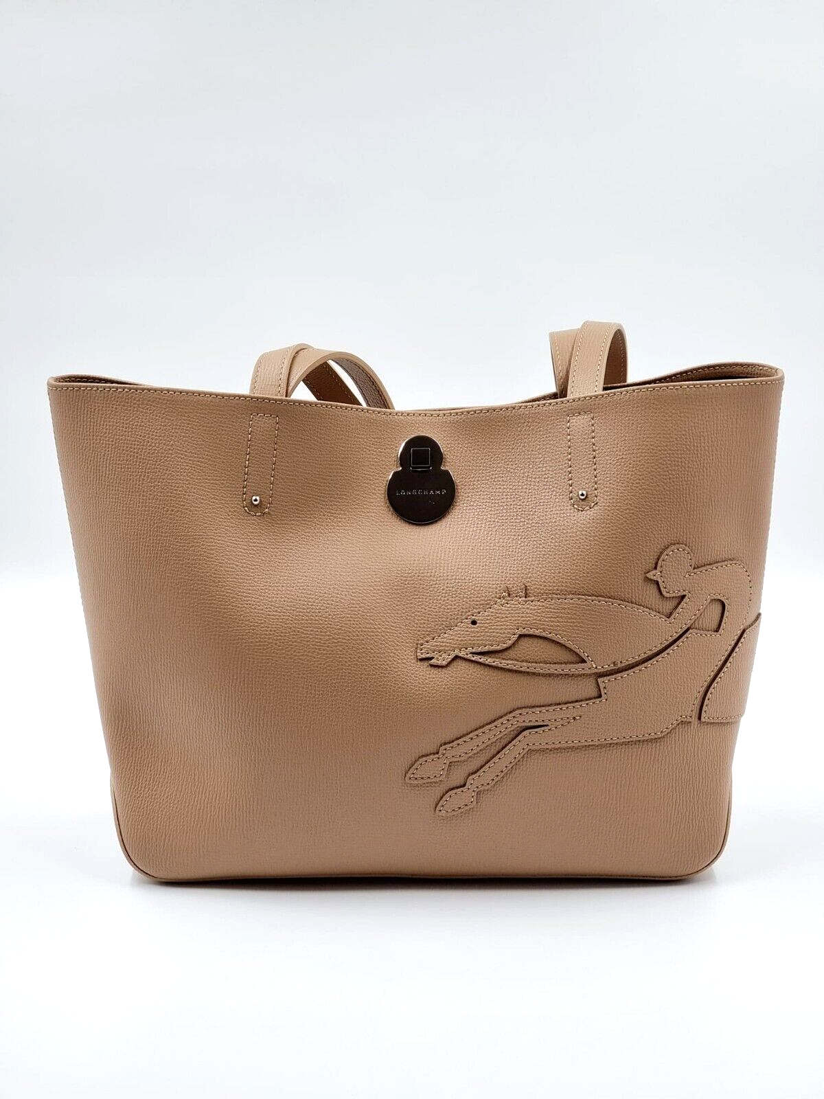 LONGCHAMP SHOP-IT  SHOULDER BAG M - SAND