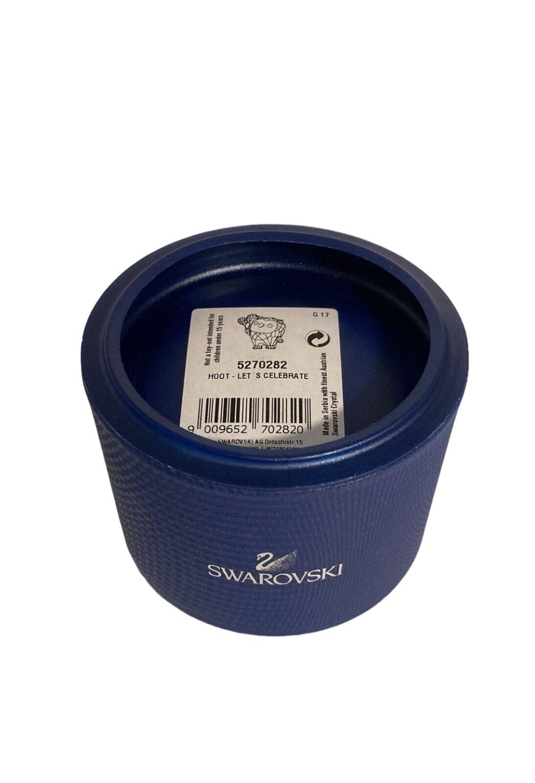 New SWAROVSKI HOOT  "LET'S CELEBRATE" - CRYSTAL