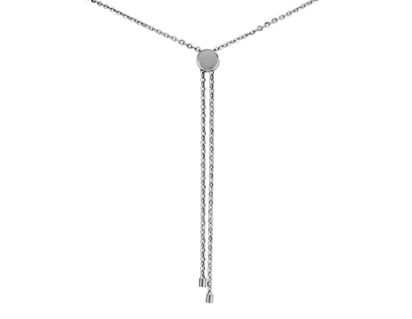 New CALVIN KLEIN BRILLIANT KJ8YMN040200 STAINLESS STEEL NECKLACE - BLUE