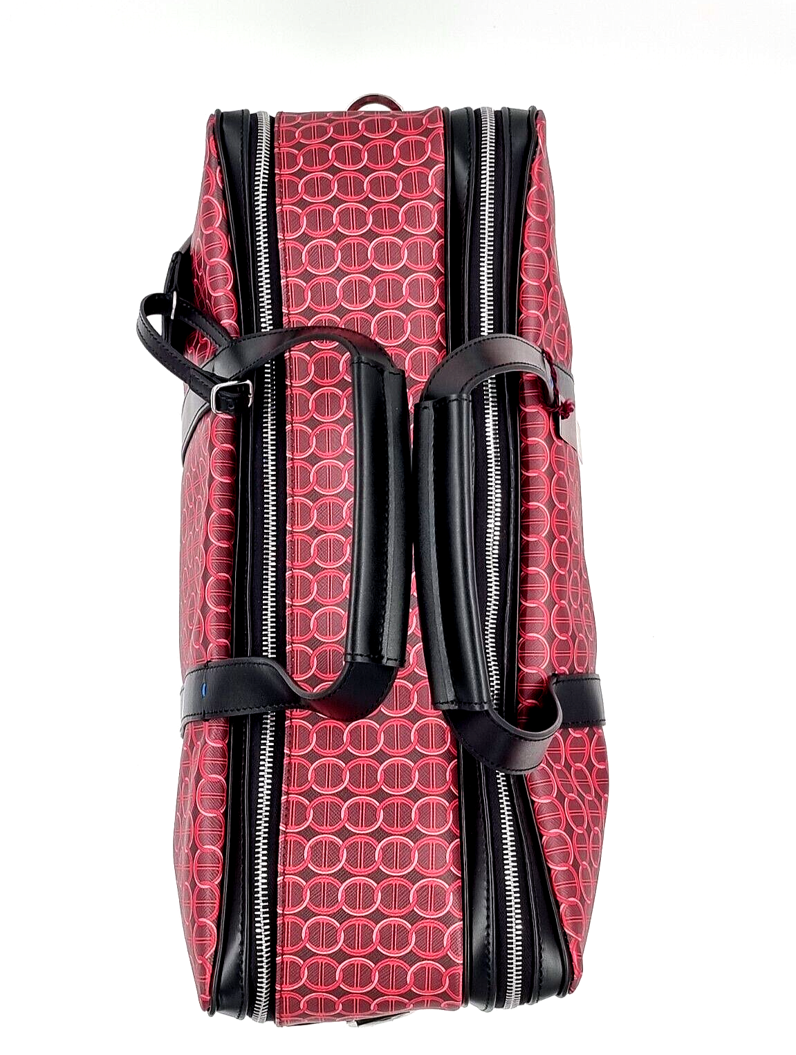 Neu DAVIDOFF LG COLORAMA SOFT SUITCASE 2 REISSVERSCHLÜSSE - ROT 