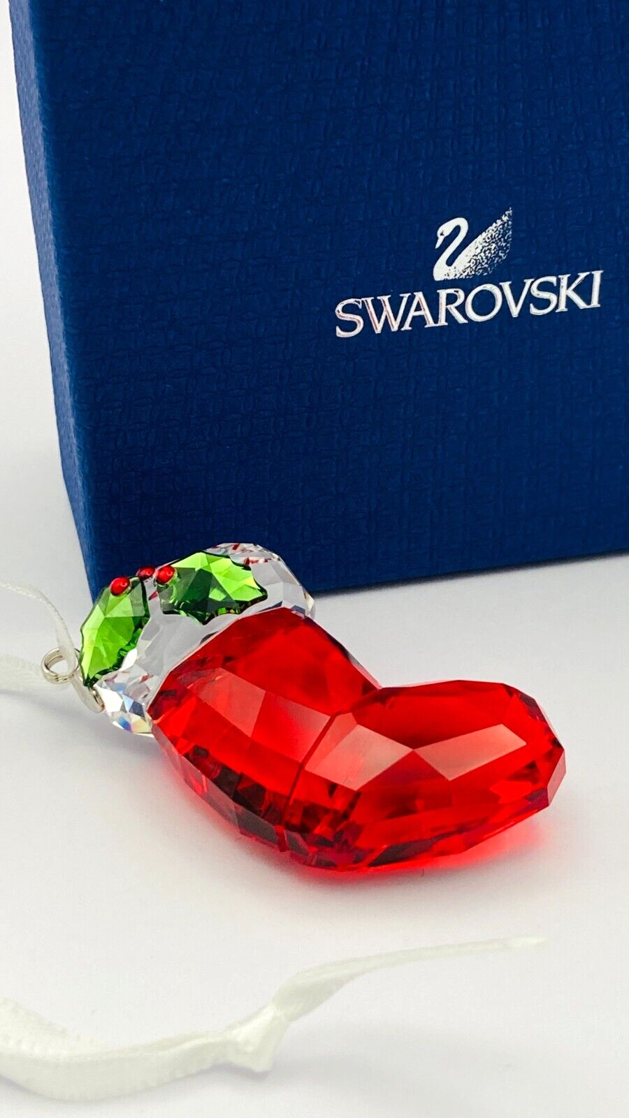 Neu SWAROVSKI WEIHNACHTSMANN-STRUMPF-ORNAMENT