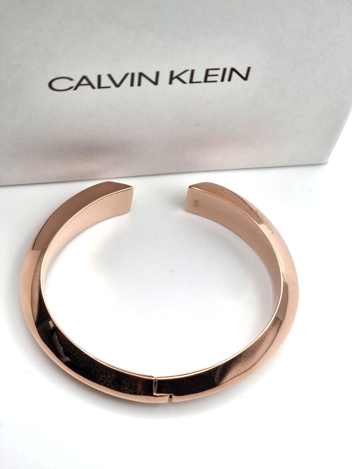 New CALVIN KLEIN ARMREIF SHAPE ROSEGOLD - MEDIUM