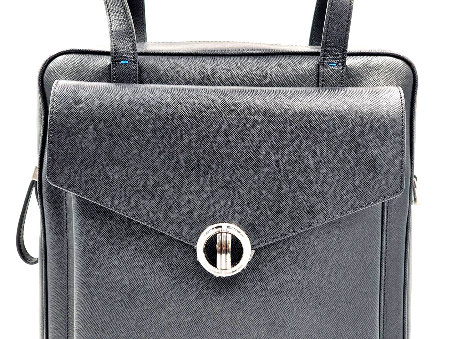 Neu DAVIDOFF LLG SAFFIANO ICON TOTE BAG - SCHWARZ