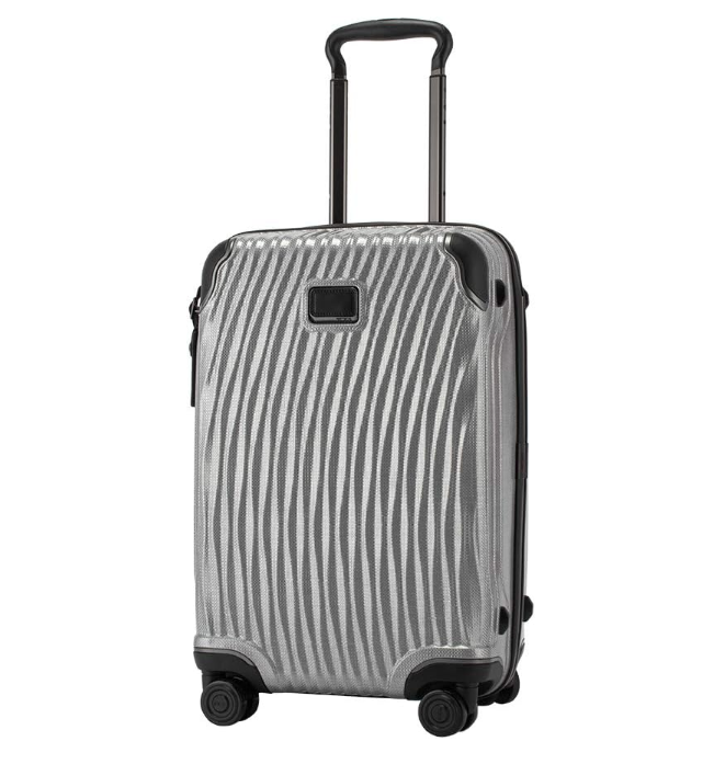 New TUMI LATITUDE INTERNATIONAL CARRY-ON 4 WHEELS - SILVER