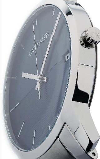 New Swiss Made CALVIN KLEIN City Quartz Blue Dial Men's Watch