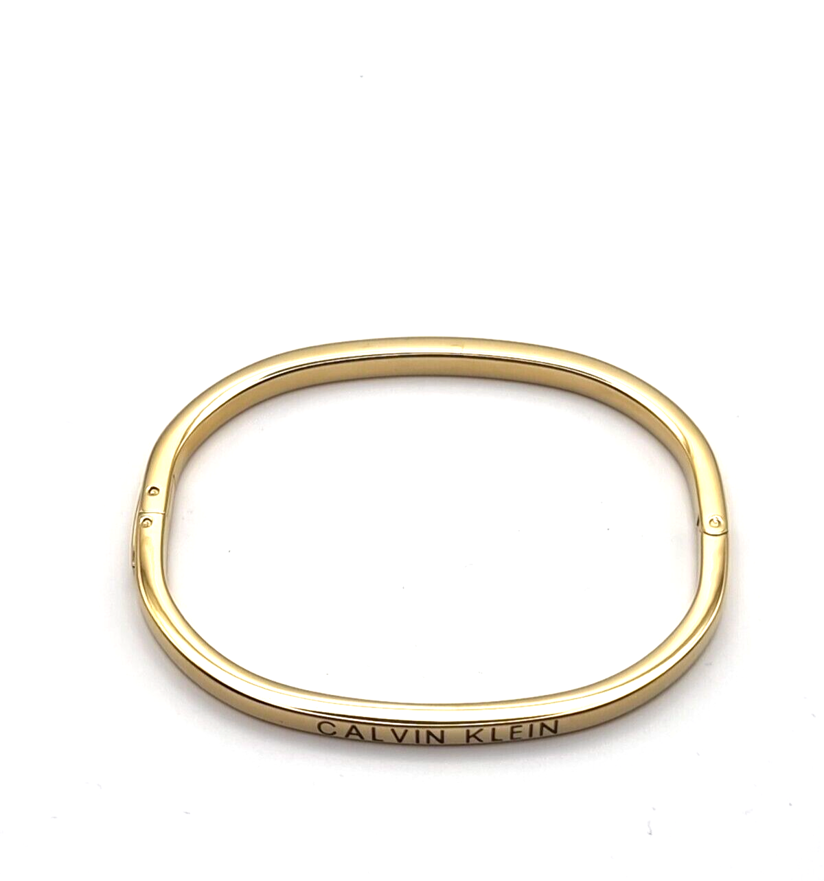 New CALVIN KLEIN ARMREIF HOOK "ETERNITY" GELBGOLD - XS