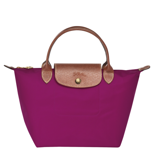 LONGCHAMP LE PLIAGE TOP HANDLE BAG - MEDIUM - DAHLIA