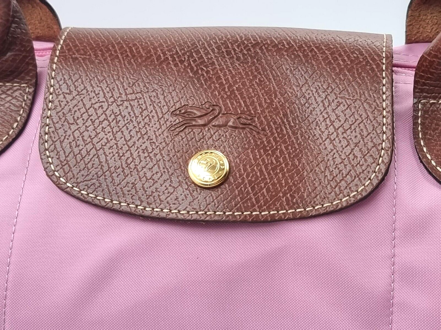 LONGCHAMP LE PLIAGE TOP HANDLE BAG MEDIUM - PINK