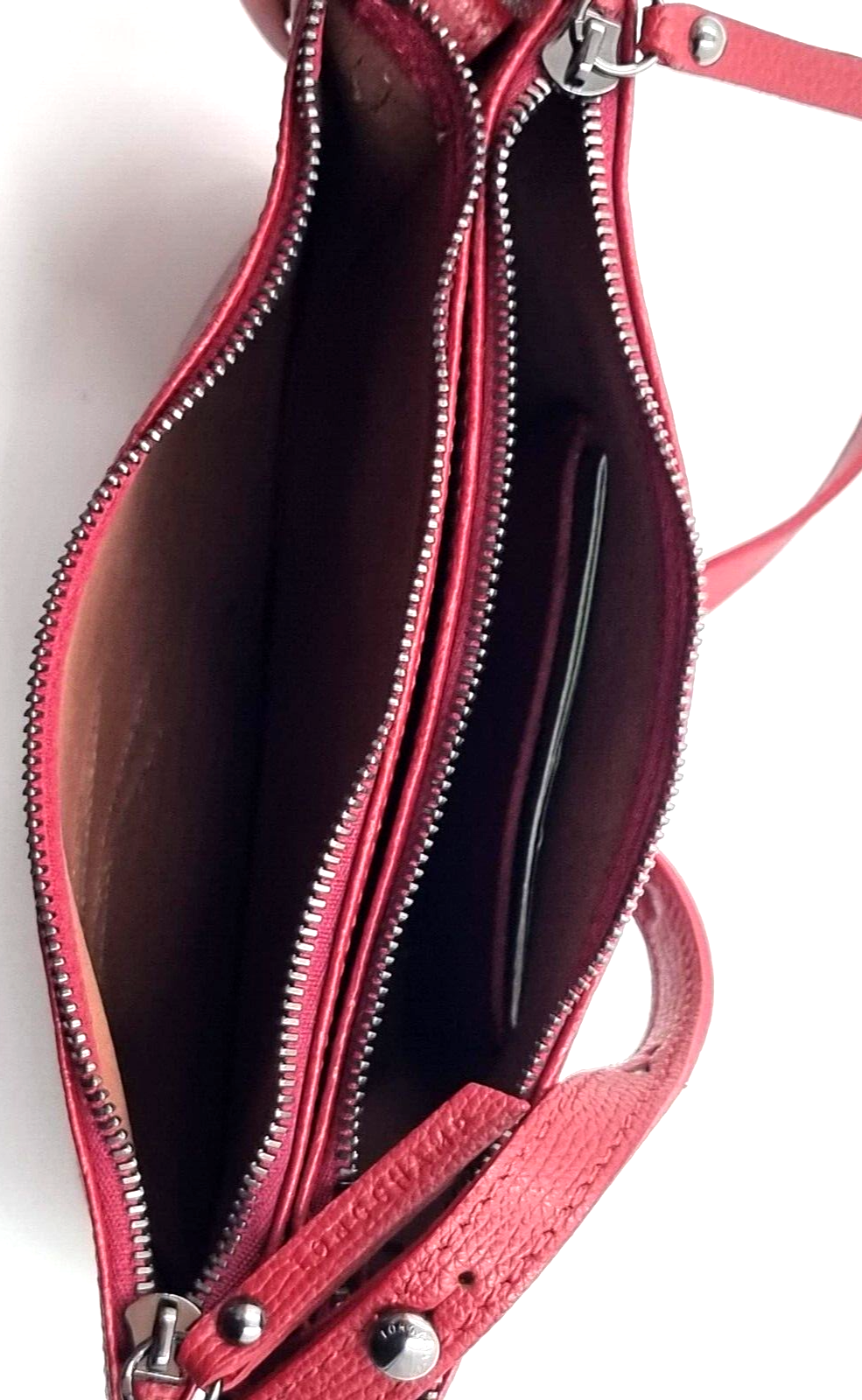 LONGCHAMP SHOP-IT XBODY BAG - GARNET RED