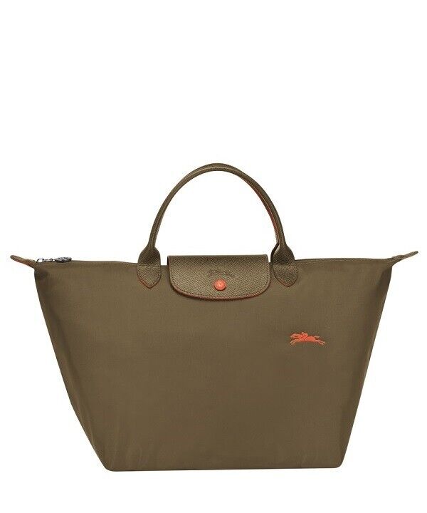 LONGCHAMP LE PLIAGE CLUB TOP HANDLE BAG MEDIUM - KHAKI