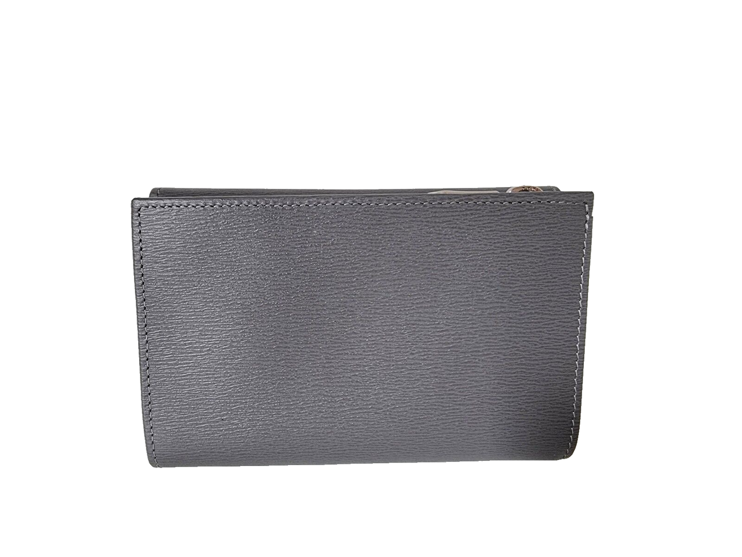 LONGCHAMP ROSEAU COMPACT WALLET - GREY