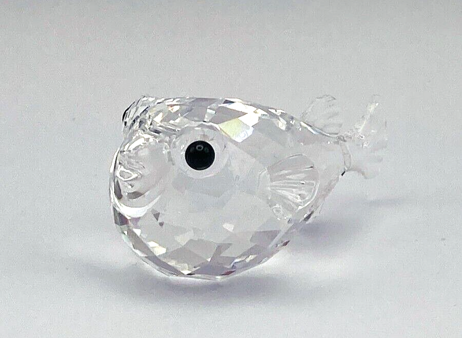 Neu SWAROVSKI BLOWFISH - KRISTALL