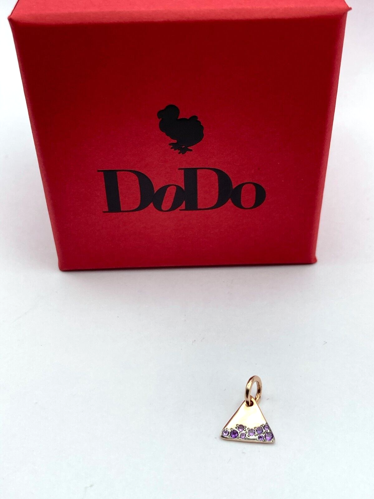 New DODO PRECIOUS TAG - 9KT GOLD/VIOLET AMETHYST