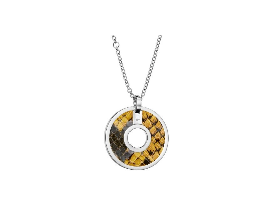 New CALVIN KLEIN SPELLBOUND KJ0DJN090100 STAINLESS STEEL NECKLACE - YELLOW