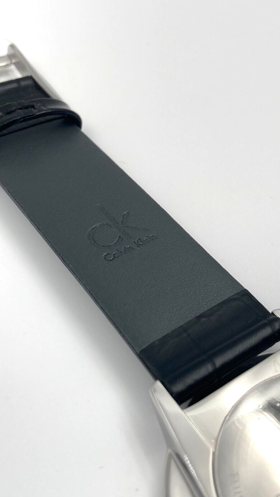 New Swiss Made CALVIN KLEIN Accent Black Dial Men's Quartz Watch