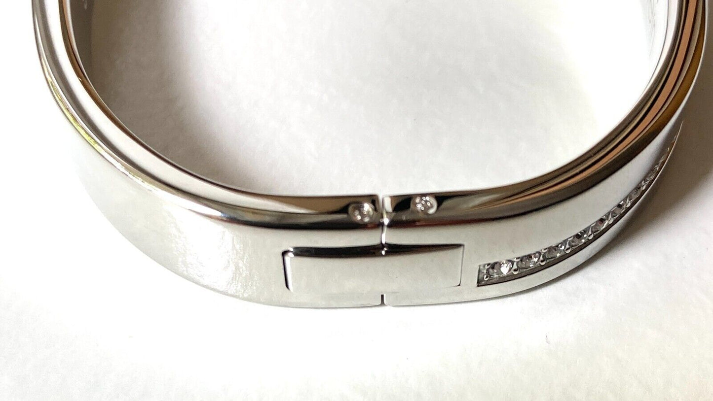 New Calvin Klein HOOK - SILVER Bangle - KJ06MD0401XS