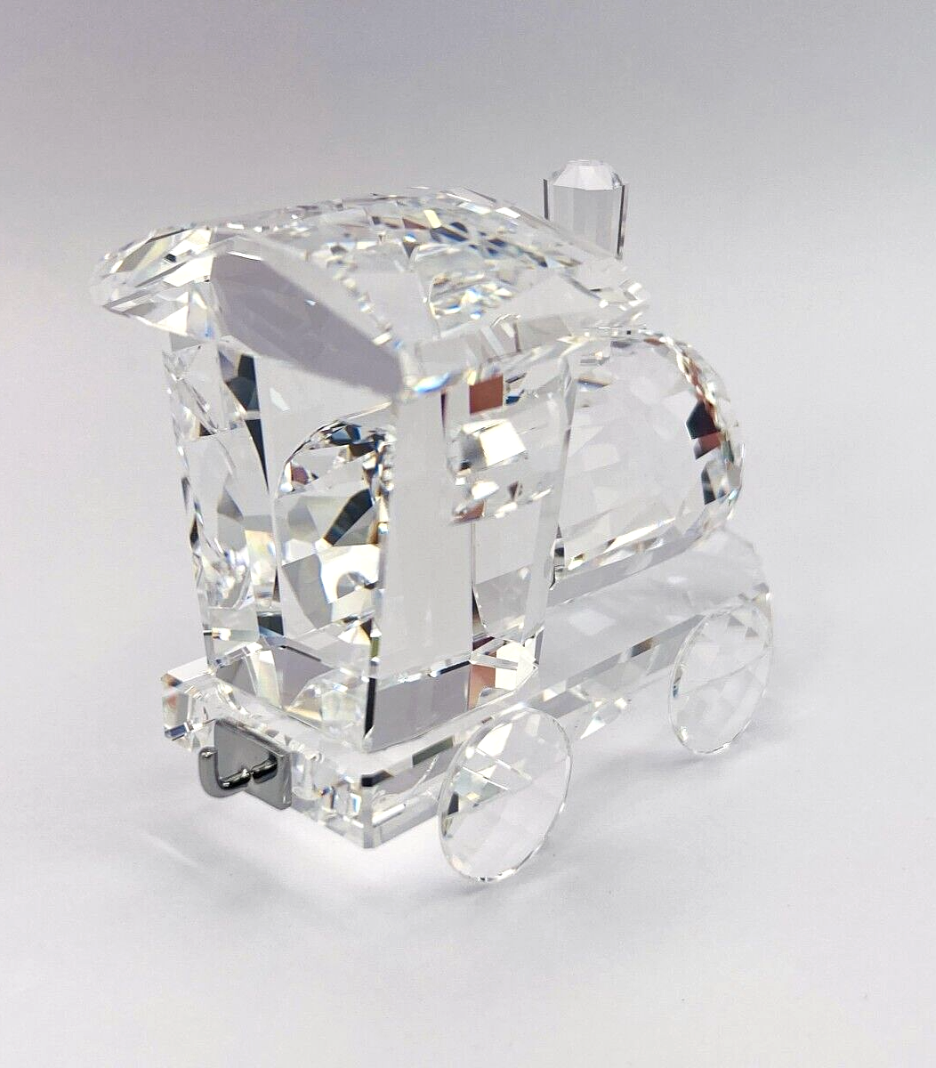 Neu SWAROVSKI "FIRST STEP COLLECTION" LOKOMOTIVE - KRISTALL