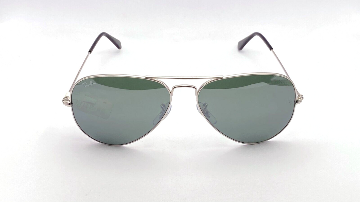 RAY BAN AVIATOR LARGE METAL RB3025 W3277 58 - SILVER MIRROR