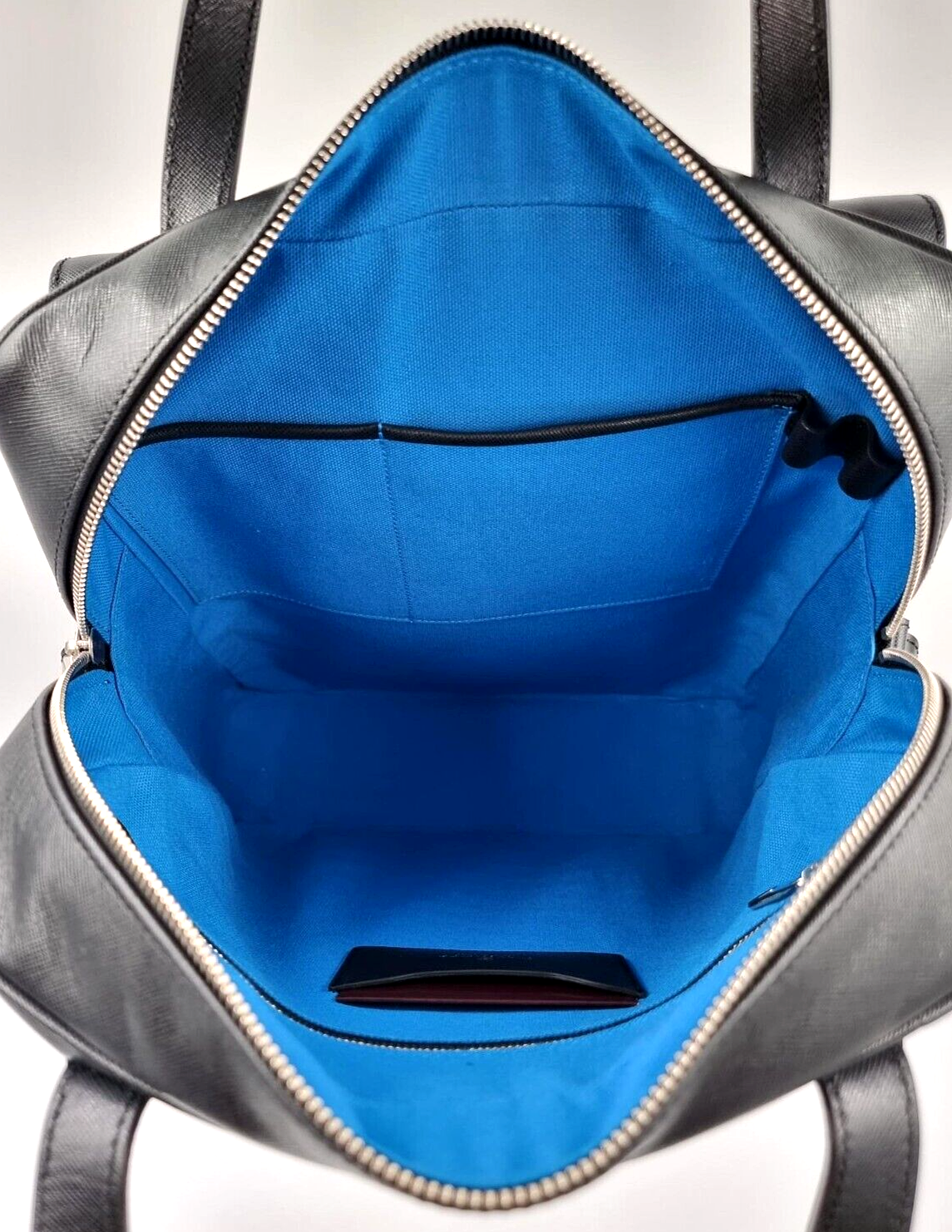 Neu DAVIDOFF LLG SAFFIANO ICON TOTE BAG - SCHWARZ