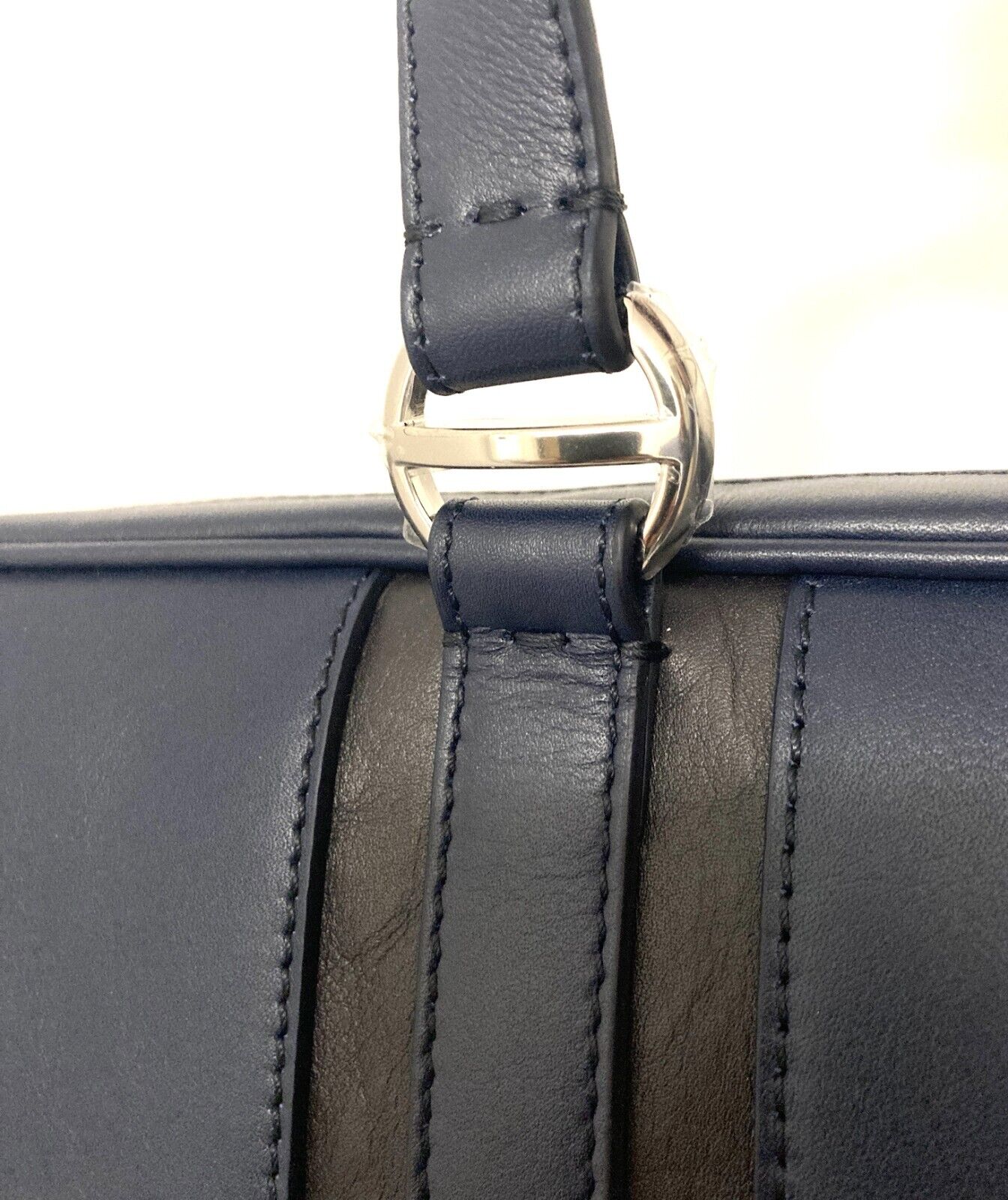 Neu DAVIDOFF LG WORLD TRAVELLER BUSINESS TASCHE 2 REISSVERSCHLÜSSE - MARINEBLAU
