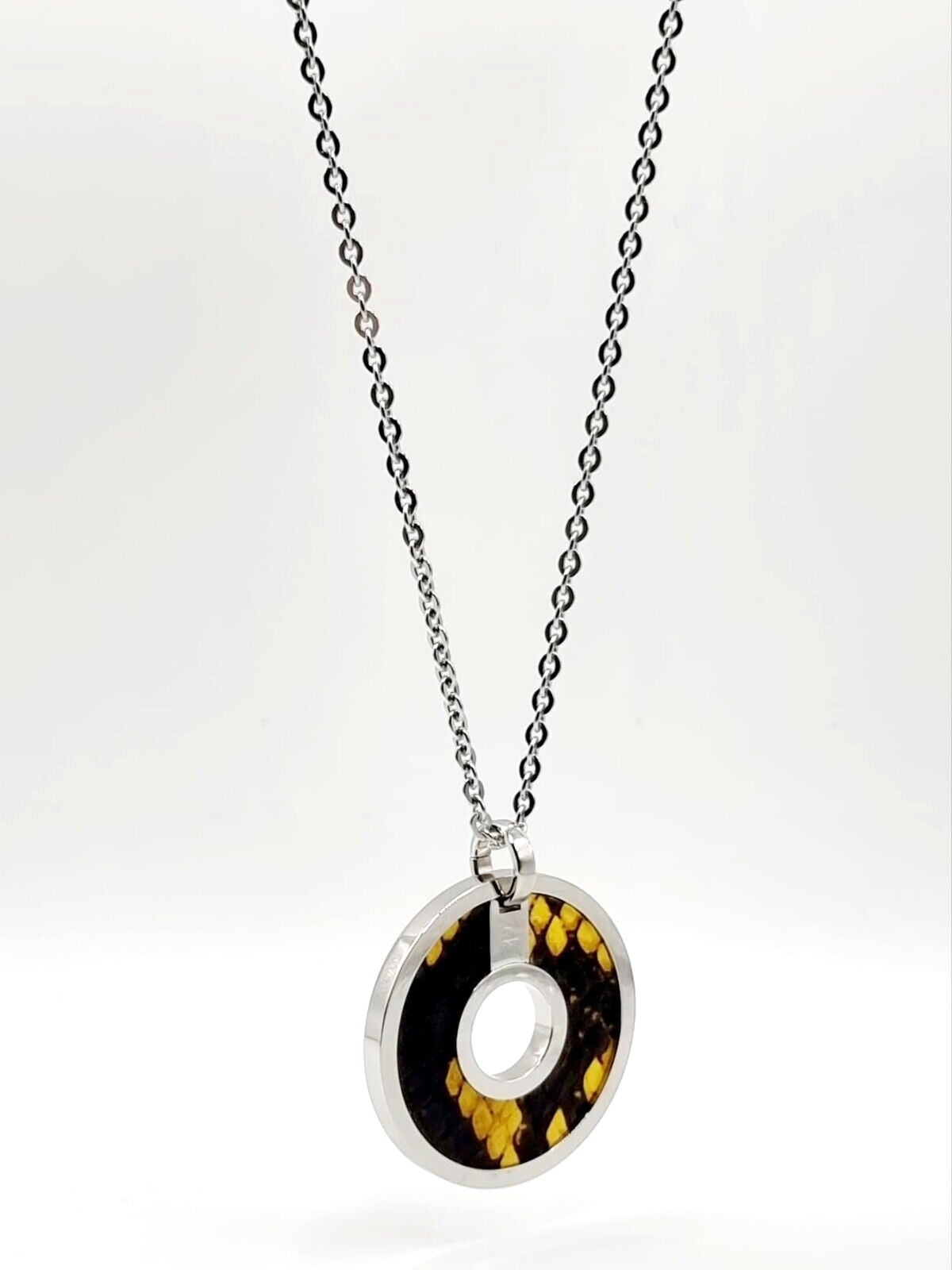 New CALVIN KLEIN SPELLBOUND KJ0DJN090100 STAINLESS STEEL NECKLACE - YELLOW