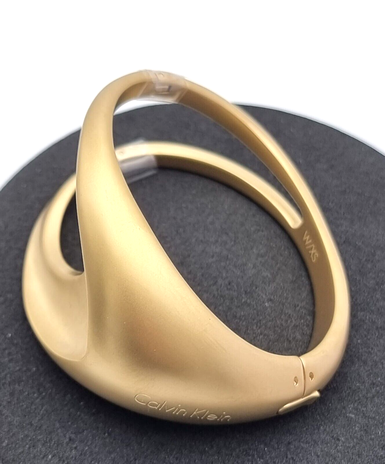 Neu CALVIN KLEIN SHADE KJ3YJD1101XS EDELSTAHLARMREIF - MATT/GOLD - XS