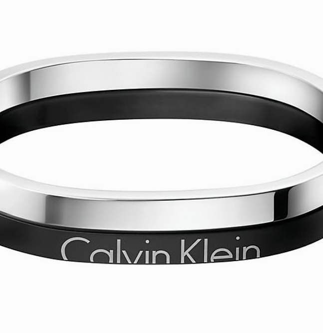 New CALVIN KLEIN BOOST KJ5RBD21010L STAINLESS STEEL BRACELET  - SILVER - L