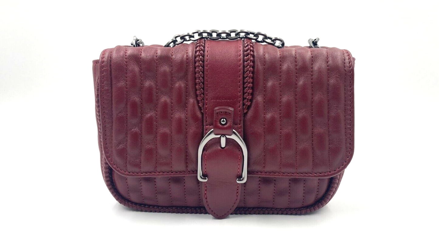 LONGCHAMP AMAZONE MATELASSE CROSS BODY - S - BURGUNDY