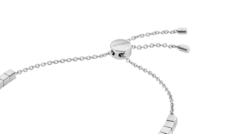 Neu CALVIN KLEIN TUNE KJ9MMB000100 EDELSTAHLARMBAND - SILBER